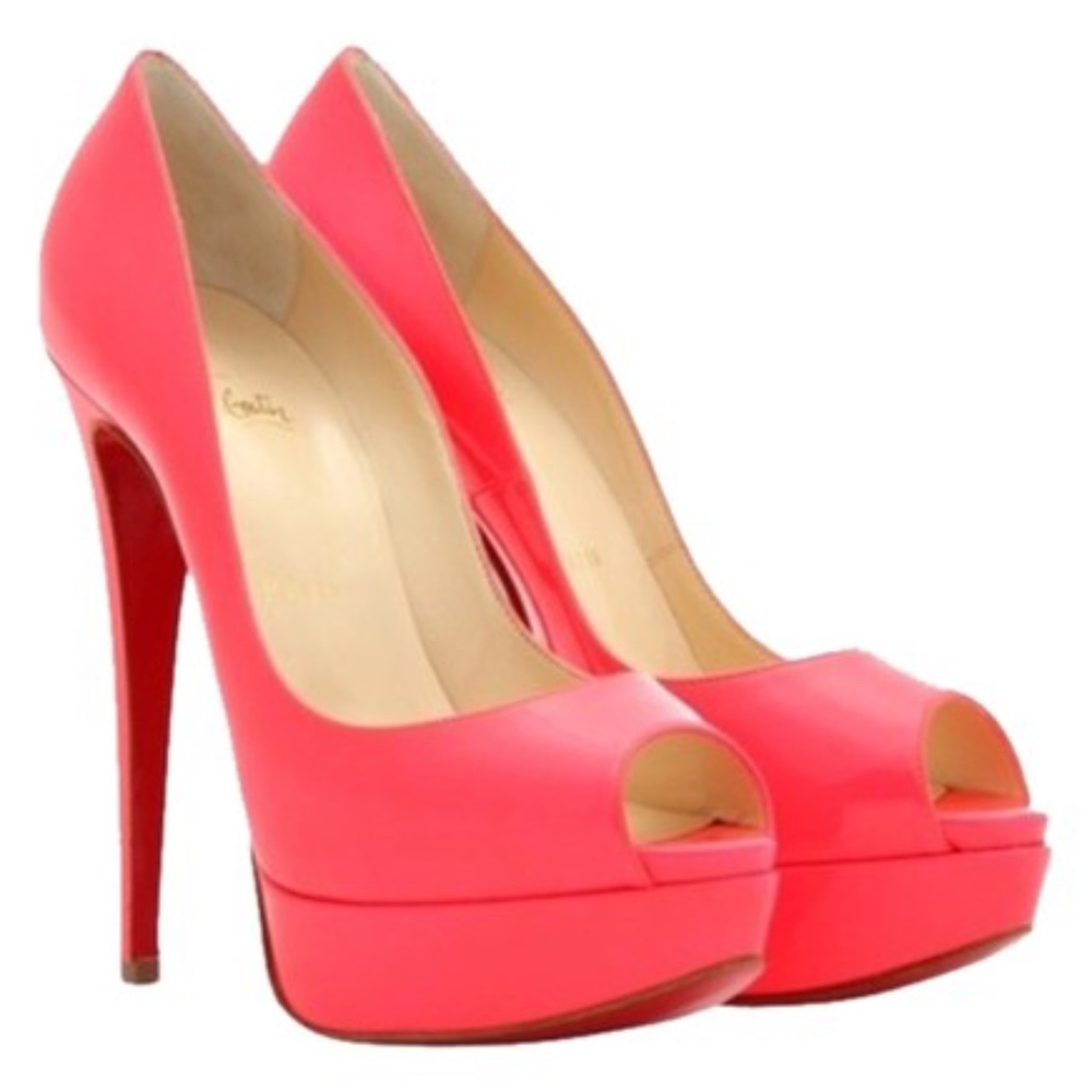 Christian Louboutin Hot Pink (Us 8) Platforms